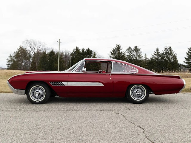 Amazing Photos of the 1963 Ford Thunderbird Italien Concept Car