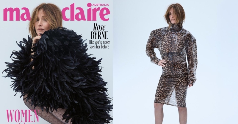 Rose Byrne Brings Bold Style to Marie Claire Australia