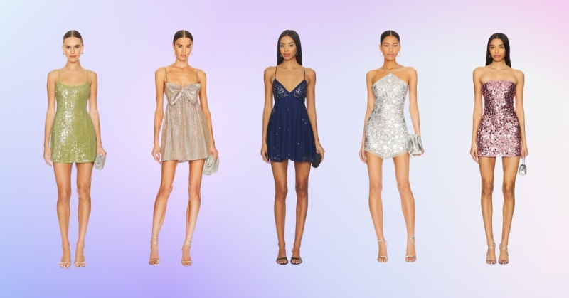 5 Sparkly Mini Dresses That Are Made for the Dancefloor