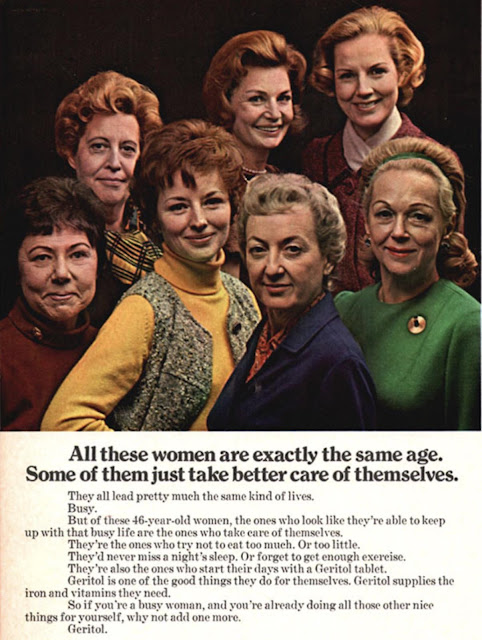 Ad for Geritol (1971) – All of These Women Are Allegedly 46!