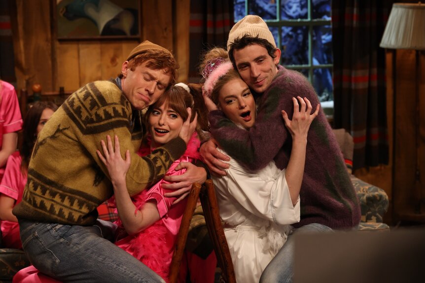 Josh O’Connor & Ben Marshall Play Soft, Cozy “Bachelorette Party Strippers” on SNL