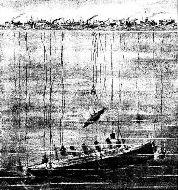 In 1914, an Engineer Had the Idea to Raise the Titanic Using Many Magnets and a Special Submarine…