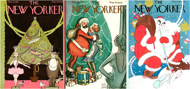 A Gallery of 51 Wonderful Christmas Covers of The New Yorker Magazine During the 1920s and 1930s
