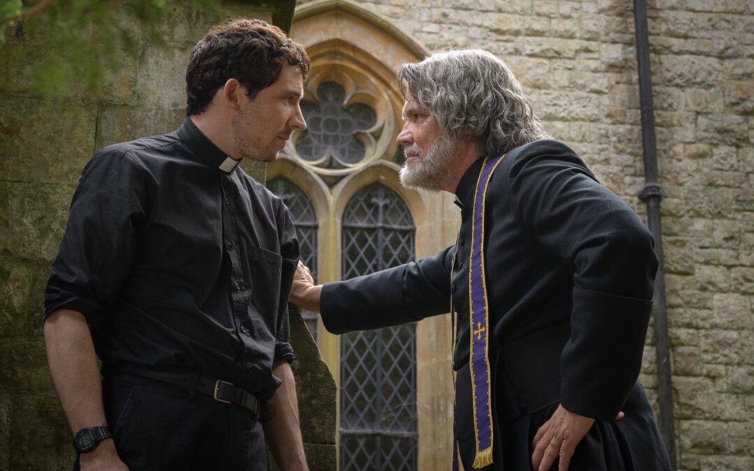There’s a ‘Dead Man’ in church in this snarky ‘Knives Out’ mystery